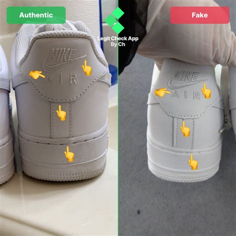 real vs fake nike acronym air force downtown|nike air force 1 logo.